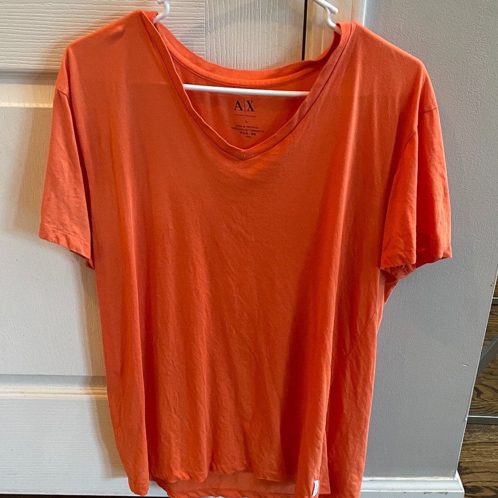 Armani exchange v-neck tshirt